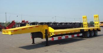 dtg group lowbed trailer, lowboy trailer, semi trailer