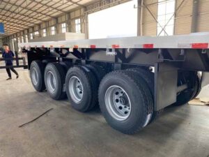 4 axle flatbed trailer for sale