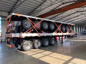 4 axle flatbed trailer for sale
