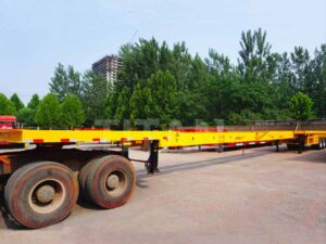 extendable flatbed trailer